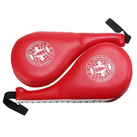 Hipiwe Taekwondo Kick Pad Target Durable TKD Kicking Targets Training Paddles Double Face Tae Kwon Pads