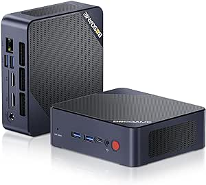 Ubuntu Linux Mini PC,Intel N95 16GB RAM 512GB SSD Mini Server Computers,Micro PC 4K Triple Display/WiFi5/BT4.2/USB3.2/2.5G LAN for Home/Office