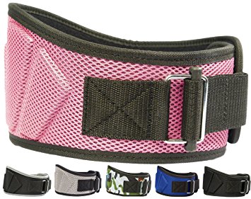 Fire Team Fit Weightlifting Belt, Olympic Lifting, Weight Belt, Weight Lifting Belt for Men and Women, 6 Inch, Back Support for Lifting