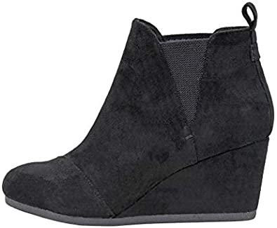 Dunes Women's Zoey Wedge Bootie  Wide Width Available