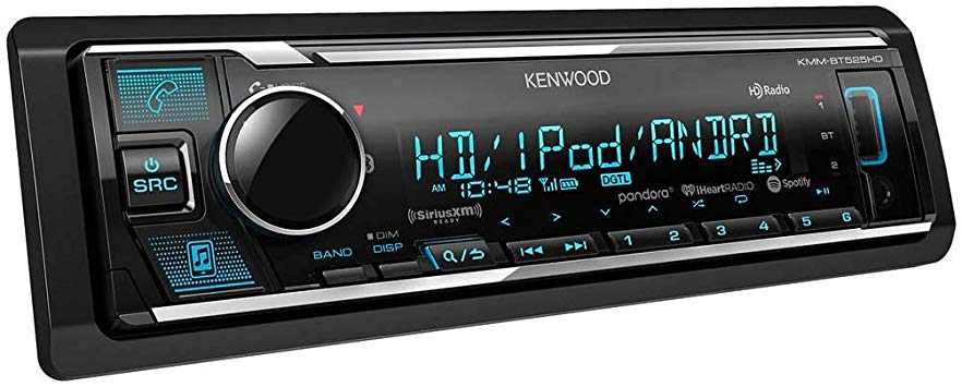 Kenwood KMM-BT525HD in-Dash Digital Media Receiver with Bluetooth & HD Radio