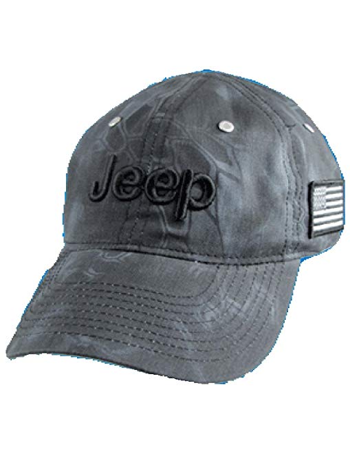 Jeep Charcoal Typhon Camo Cap