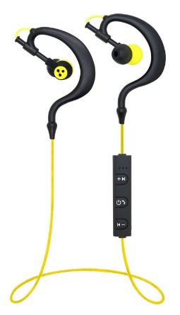 Syllable D700 Neckband Running Wireless Bluetooth Earphone Built in Mic for Apple iPhone 6 plus Samsung S7 (yellow)