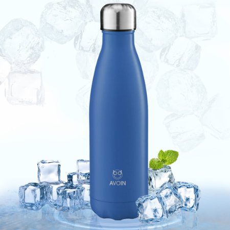 500ml Double Walled Vacuum Insulated Stainless Steel Sport Water BottleMany Colour Option-BPA Free