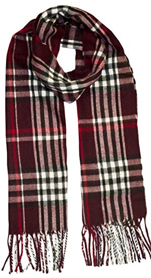 Geoffrey Beene Men's Scarf Cashmere Feel Made in Italy