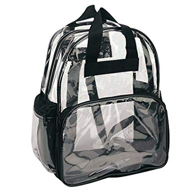 ProEquip Travel Bag Clear Unisex Transparent School Security Backpack (Clear)