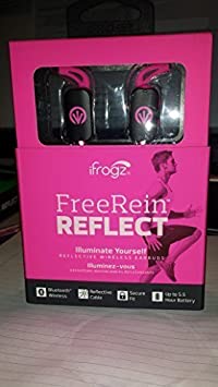 iFrogz FreeRein Reflect Bluetooth Wireless Earbuds,