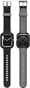 OtterBox Watch Bumper and Band for Apple Watch 7/8/9 41mm - EXPRESSWAY (Black)