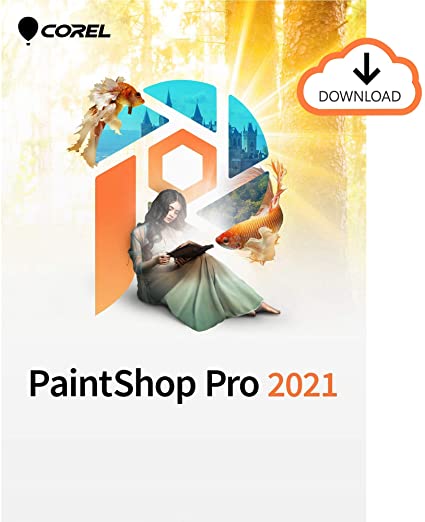 Corel PaintShop Pro 2021 | Photo Editing & Graphic Design Software | AI Powered Features [PC Download]