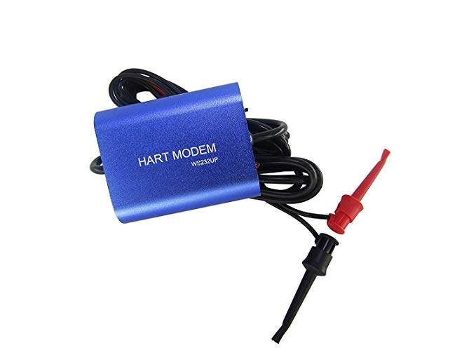 USB Hart Modem USB To Hart Protocol Modem Hart Transmitter HART Convertor With 24VDC & Built-in Loop Resistor Temperature Controller Suitable for All Devices Which Support Hart Protocol