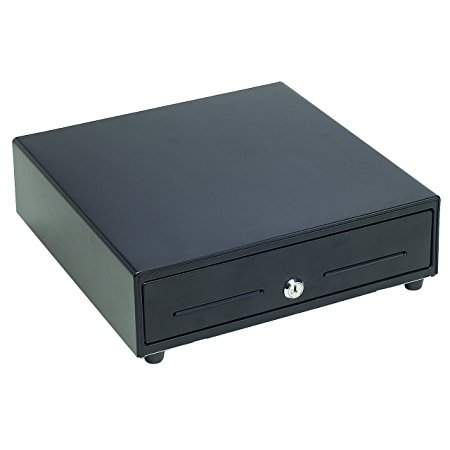 Steelmaster Compact Cash Drawer with Touch Release, Black (1046T)