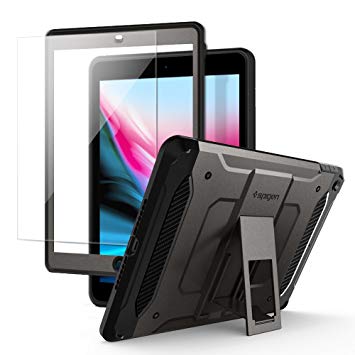 Spigen Tough Armor TECH Designed for Apple iPad 9.7 Case (2017/2018) - Gunmetal