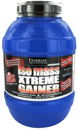 Ultimate Nutrition - Platinum Series Iso Mass Xtreme Gainer Strawberry - 10.11 lbs.