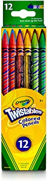 Crayola Twistables Colored Pencils, Gift for Kids, 12ct