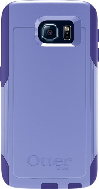 OtterBox COMMUTER SERIES for Samsung Galaxy S6 - Retail Packaging - Purple Amethyst (Periwinkle Purple/Liberty Purple)