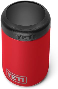 YETI Rambler 12 oz. Colster Can Insulator for Standard Size Cans, Rescue Red (NO CAN INSERT)