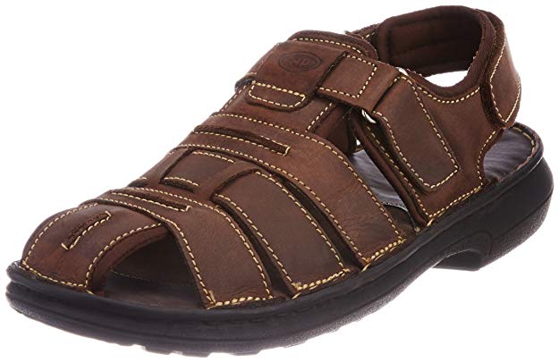 Hush Puppies Men's Leather Athletic & Outdoor Sandals