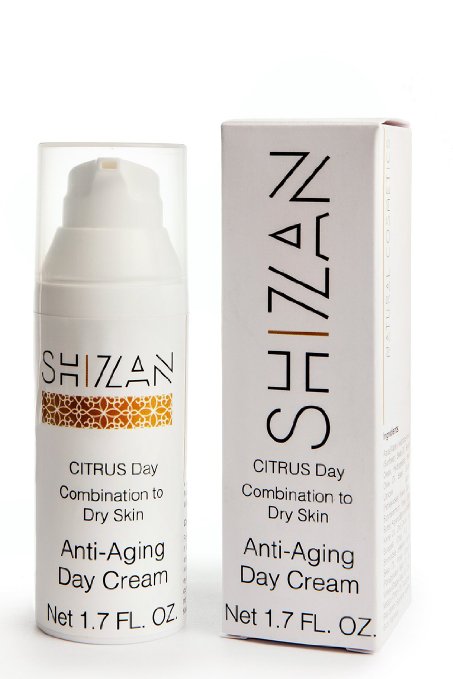 Shizan Organic face moisturizer, Natural Vitamin C & E 1.7 OZ. #1 professional skin care anti aging and anti wrinkles formula designed to nourish and Hydrate your face skin