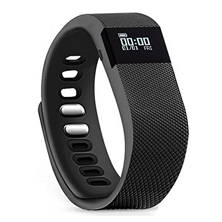 Fitness Tracker,Amytech Bluetooth 4.0 Sleep Monitor Calorie Counter Pedometer Sport Activity Tracker for Android and IOS Smart Phone Activity Tracker
