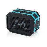Mpow Armor Portable Wireless Bluetooth Speakers with Additional 1000 mAh Emergency Power Bank Function and Splashproof Shockproof Dustproof for OutdoorShower BlueBlack