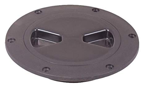 Tempress Products Inc 43035 Marine Screw-Out 4" Black Deck Plate
