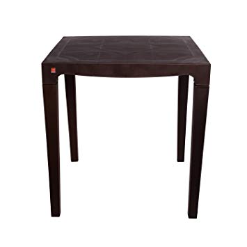 Cello Eden Four Seater Dining Table (Ice Brown)