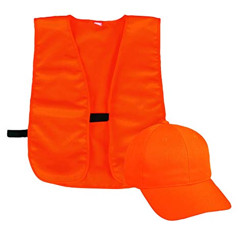 Outdoor Cap Youth Blaze Vest & Cap Combo