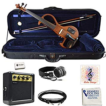 Bunnel EDGE Electric Violin Outfit (Zebrano)