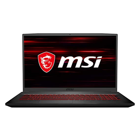 MSI GF75 Thin, Intel i5-10300H, 17.3" FHD IPS-Level 144Hz Panel Laptop (8GB/512GB NVMe SSD/Windows 10 Home/Nvidia GTX1650 4GB GDDR6/Black/2.2Kg), 10SC-095IN