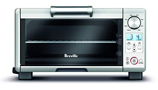 Breville the Mini Smart Oven 1800-Watt Compact Toaster Oven - BOV450XL