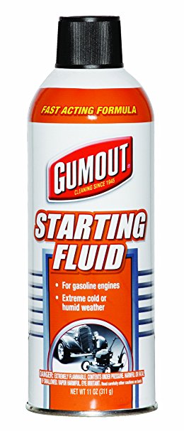 Gumout 5072866 Starting Fluid, 11 oz.