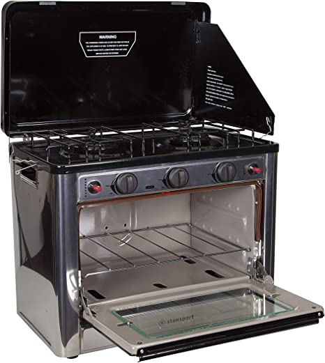 Stansport Propane Outdoor Camp Oven and 2 Burner Range