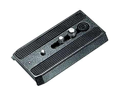 Manfrotto 501PL Rapid Connect Sliding Plate with 1/4'' and 3/8'' Camera Fixing Screws
