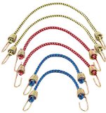 Keeper 06054 Assorted Mini Bungee Cords 6 Piece