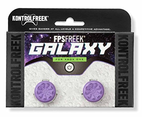 KontrolFreek FPS Freek Galaxy Purple Performance Thumbsticks for Xbox One Controller