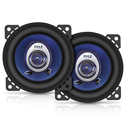 Pyle PL42BL 4-Inch 180W Two-Way Speakers Pair