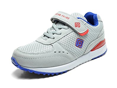 Dream Pairs 160461-K New Boys & Girls Casual Easy On Light Weight Sneakers Play Running Shoes(Toddler/Little Kid/Big Kid)