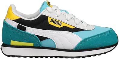 Puma Kids Boys Future Rider Play On Lace Up Sneakers Shoes Casual - Blue