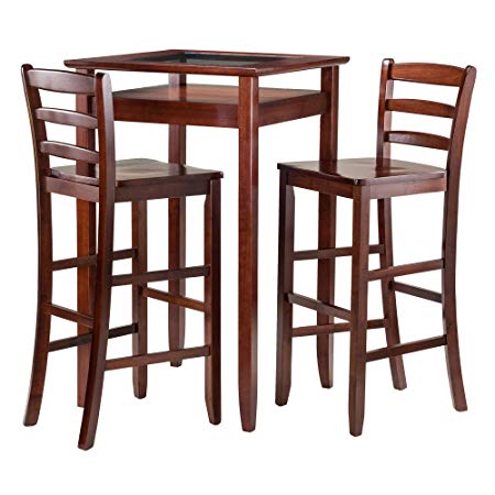 Winsome Wood 94386 Halo Back Stool