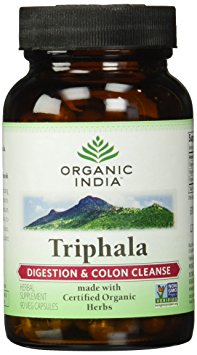 Organic India Triphala - 90 Vegetarian Capsules