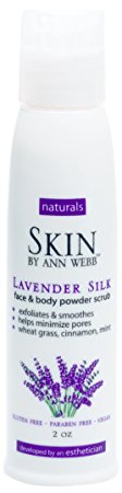 Skin By Ann Webb Scrub, Lavender Silk, 2 Ounce