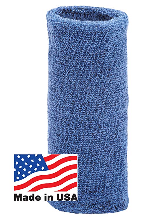 Unique Sports Wrist Towel - 6 inch Long Thick Wristband