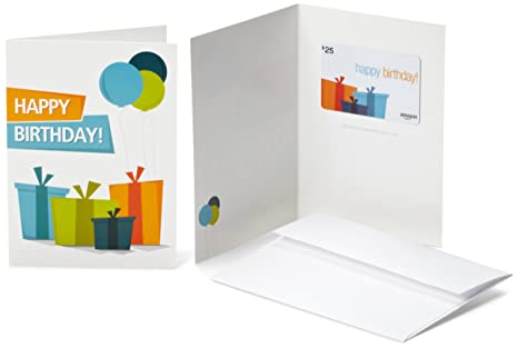 Amazon.com Gift Card in a Greeting Card (Various Designs)