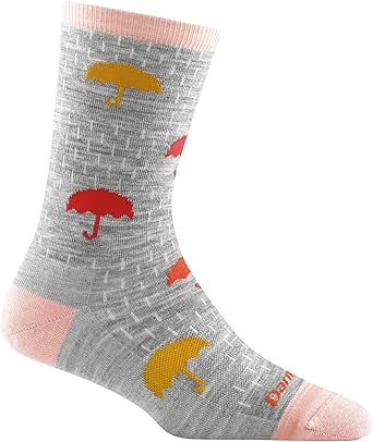 DARN TOUGH (Style 6053) Women's Umbrellas Lifestyle Sock - (Gray, Small)