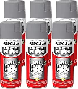 Rust-Oleum 6-Pack of 12 oz Brands 249322 Dark Green Automotive Self Etching Primer Spray