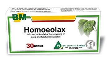 Homoeolax Gentle Natural Laxative Tablets - Herbal Alternative Remedy by Bestmade for Safe & Rapid Relief of Constipation