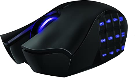 Razer Naga Epic Rechargable Wireless MMO PC Gaming Mouse