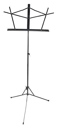 West Music Wire Music Stand with Bag (black)