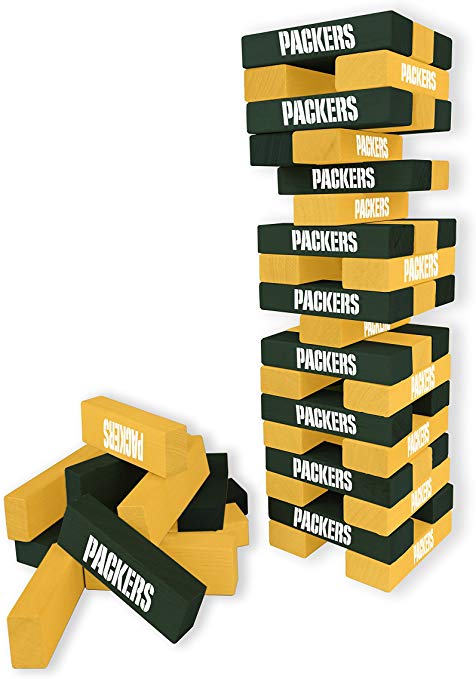 Wild Sports NFL Table Top Desk Stackers Game, 3" x 1" x .5"