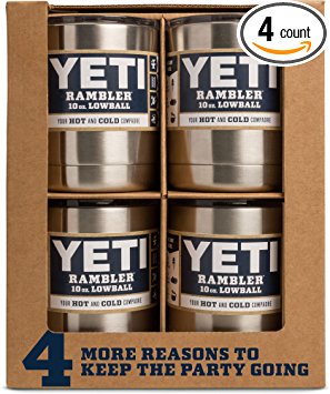 YETI Rambler 10oz Vacuum Insulated Stainless Steel Lowball with Lid